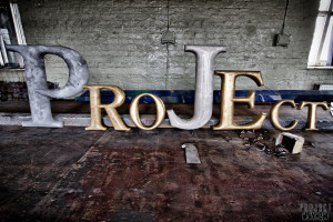 Woollens & Co Project Sign