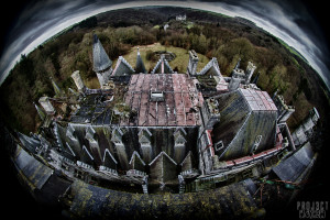 Castle Miranda aka Château Noisy - View from the clock tower