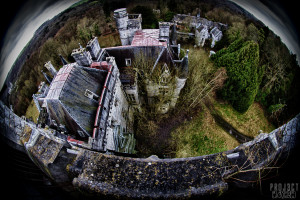 Castle Miranda aka Château Noisy - View from the clock tower