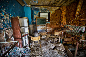 Castle Miranda aka Château Noisy - Basement Classroom