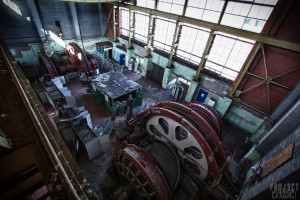 Clipstone Colliery - Winding Wheel