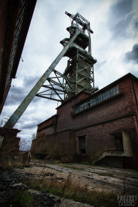Clipstone Colliery - Headstocks