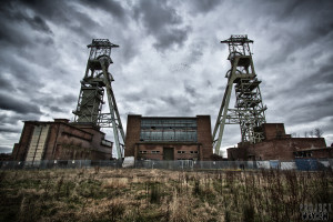 Clipstone Colliery - Headstocks