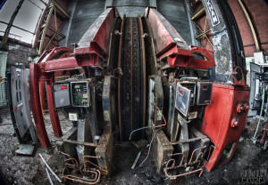 Clipstone Colliery - Winding Wheel