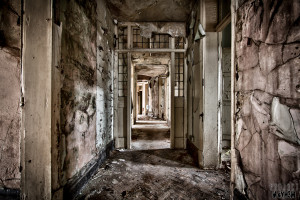 Mansfield General Hospital - Corridor