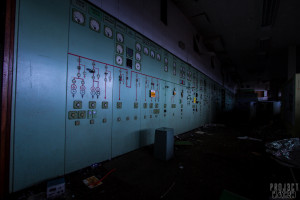 National Gas Turbine Establishment aka NGTE Pyestock - Airhouse Control Room