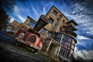 Preventorium Dolhain TB Hospital - Fire Truck