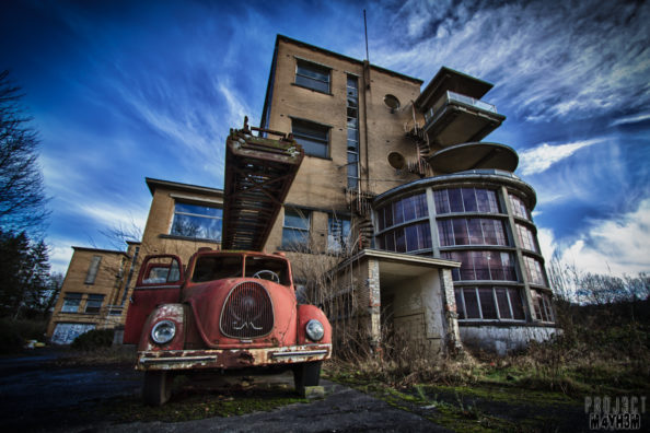 Preventorium Dolhain TB Hospital – Fire Truck Preventorium Dolhain TB Hospital - Fire Truck