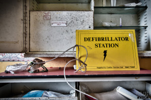 Rossendale General Hospital - Rehabilitation Unit - Defibrillation Station