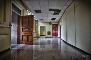 Rossendale General Hospital - No Unauthorised Entry