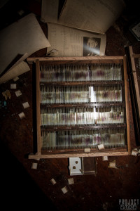 West Park Asylum Asylum Morgue, Mortuary and Histopathology Department - Blood Slides