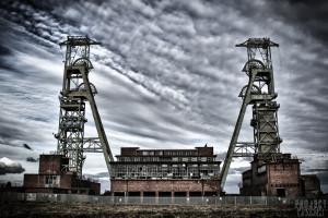 Clipstone Colliery - Head Stacks