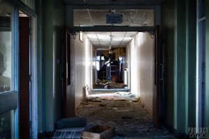 Rossendale General Hospital Corridor