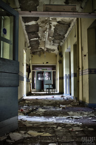 Rossendale General Hospital Corridor
