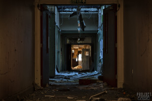 Rossendale General Hospital Corridor