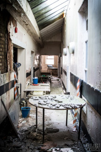Rossendale General Hospital Corridor