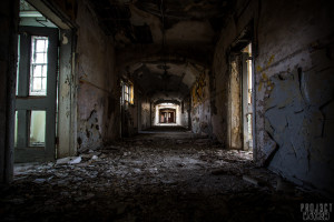 Severalls Lunatic Asylum - Corridor