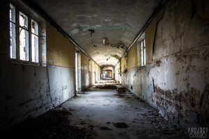 Severalls Lunatic Asylum - Corridor