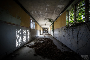 Severalls Lunatic Asylum - Corridor