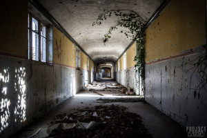 Severalls Lunatic Asylum - Corridor