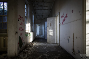 Severalls Lunatic Asylum - Cell Corridor
