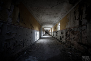Severalls Lunatic Asylum - Corridor