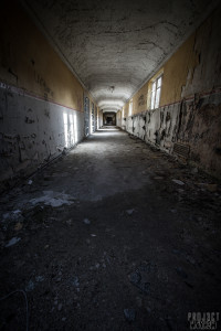 Severalls Lunatic Asylum - Corridor