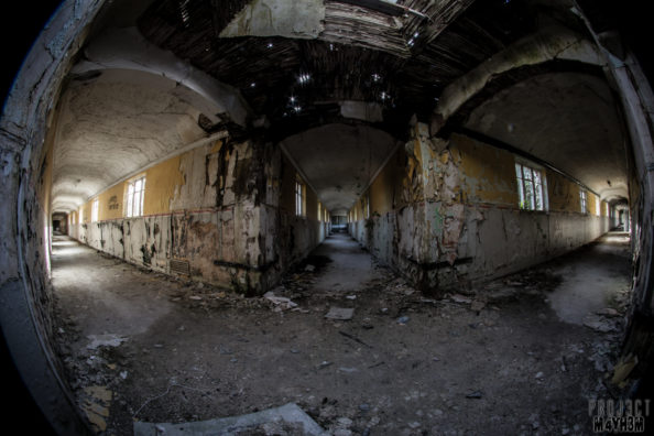 Severalls Lunatic Asylum – The Corridors Severalls Lunatic Asylum - The Corridors