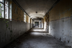 Severalls Lunatic Asylum - Corridor