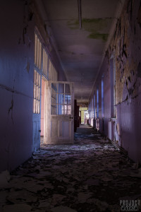 Severalls Lunatic Asylum - Purple Corridor