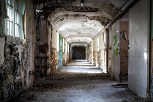 Severalls Lunatic Asylum - Corridor