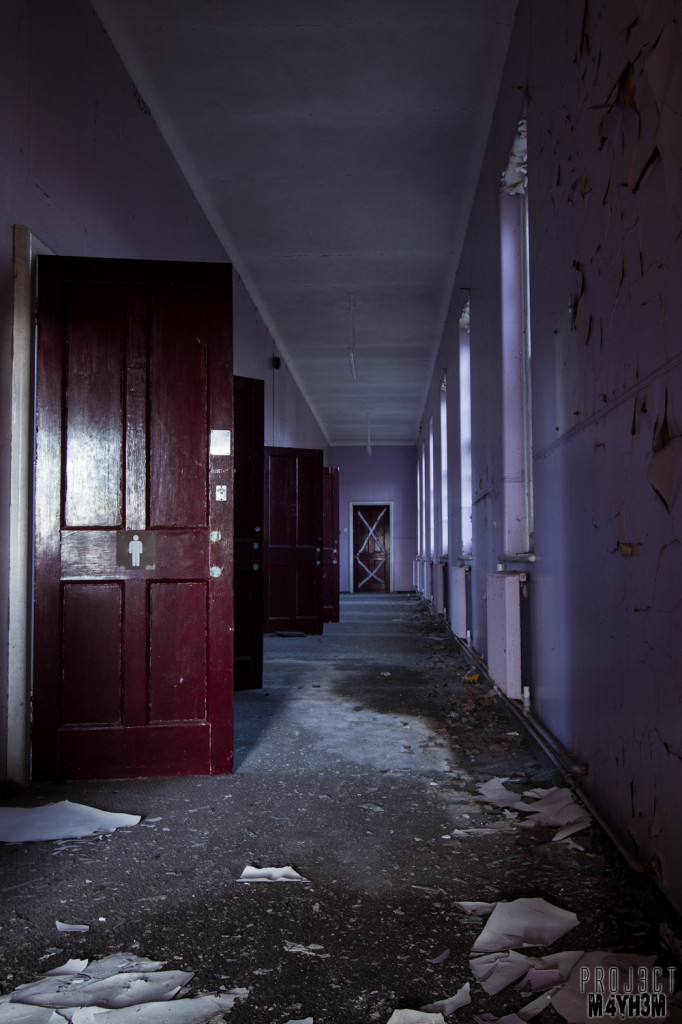 Severalls Lunatic Asylum - Purple Corridor