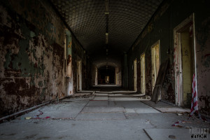 St Johns The Lincolnshire County Pauper Lunatic Asylum - Cell Corridors