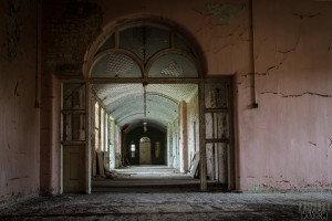 St Johns The Lincolnshire County Pauper Lunatic Asylum - Cell Corridors