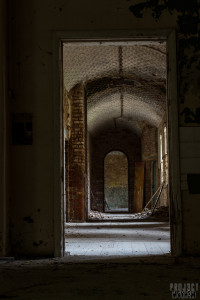 St Johns The Lincolnshire County Pauper Lunatic Asylum - Cell Corridors