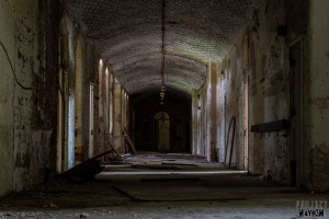 St Johns The Lincolnshire County Pauper Lunatic Asylum - Cell Corridors
