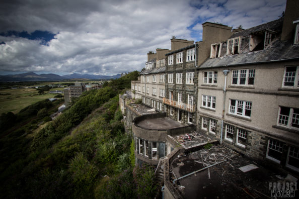 St Davids Abandoned Hotel Wales St Davids Abandoned Hotel Wales