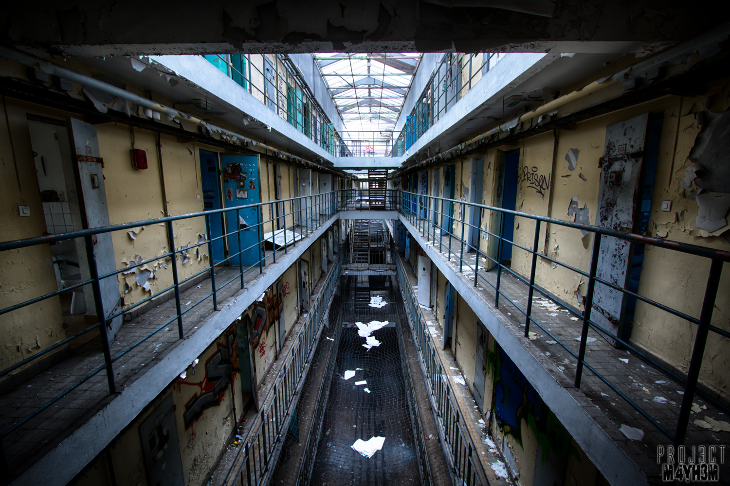 PROJ3CTM4YH3M Urban Exploration | Urbex: Prison H15, France - November 2013