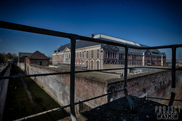 Prison H15 Womend Wing from the Guard Tower Prison H15 Womend Wing from the Guard Tower