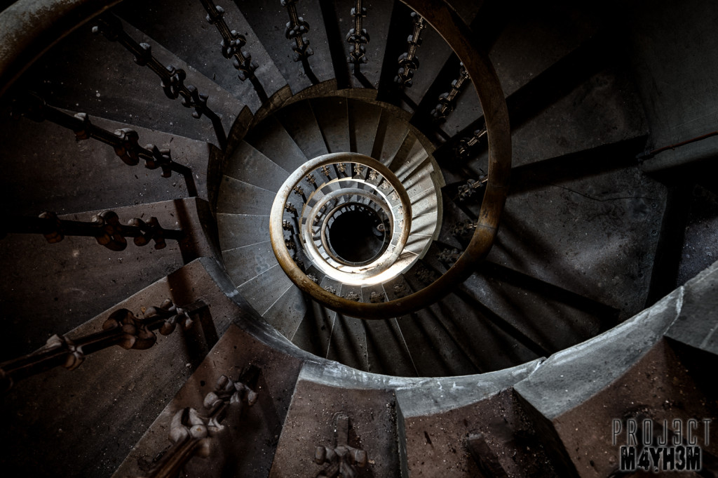 Birkwood Asylum Spiral Staircase
