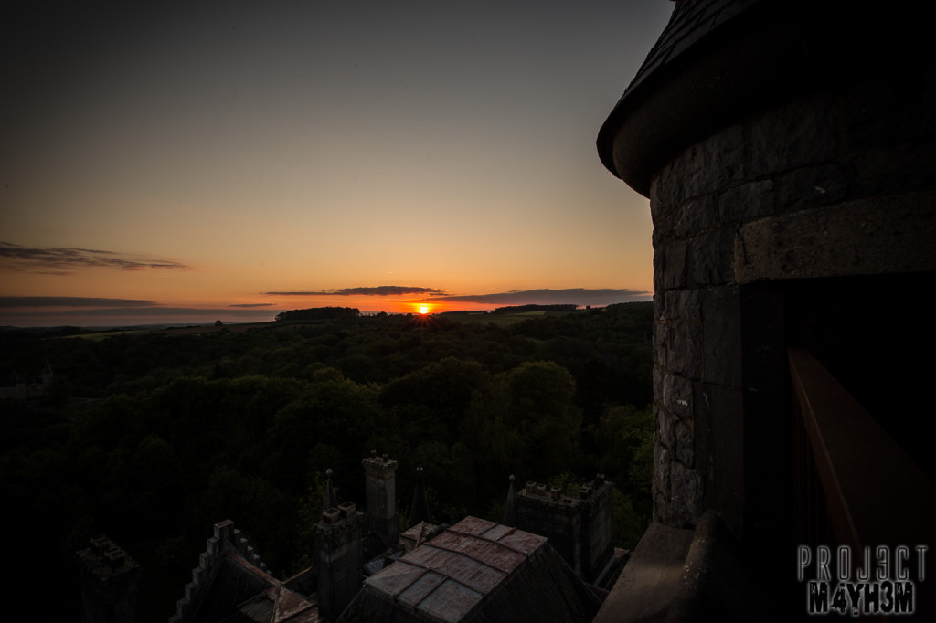 Castle Miranda aka Château Noisy - Sunset