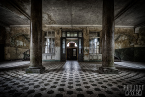 Beelitz-Heilstätten aka Beelitz Hospital Bath House - Entrance Hall
