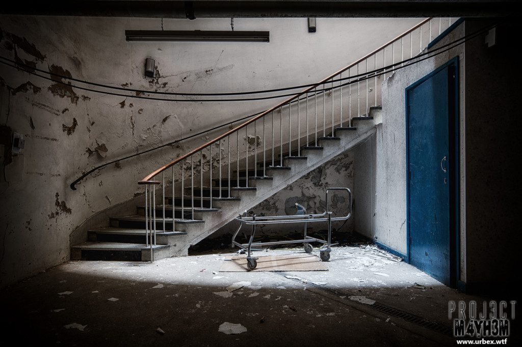 The Royal Hospital Haslar aka Serenity Hospital - Spiral Staircase