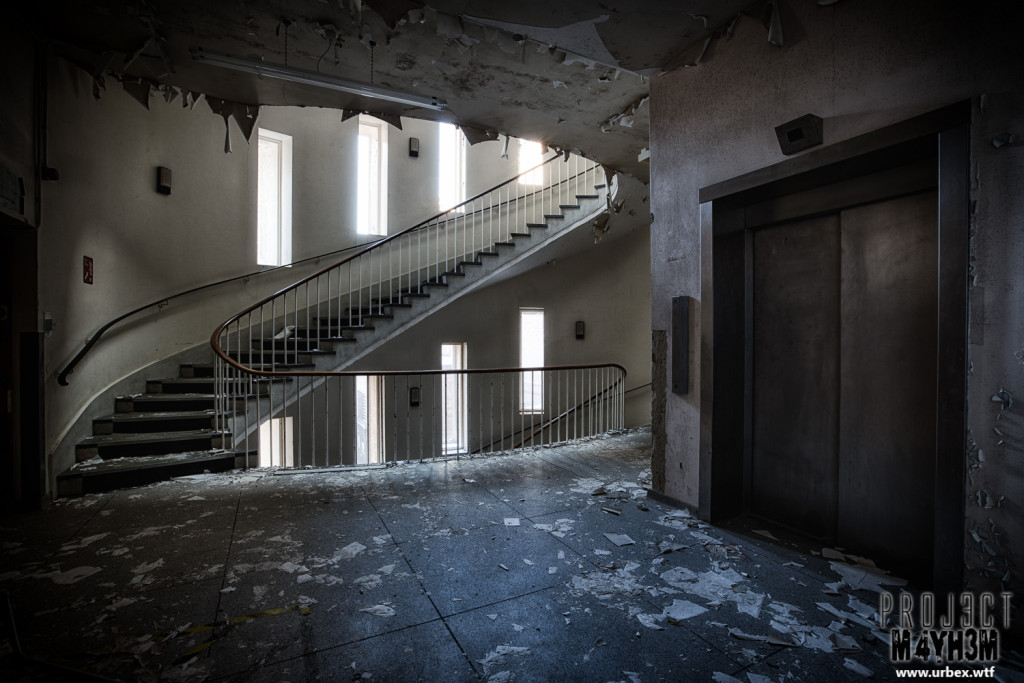 The Royal Hospital Haslar aka Serenity Hospital - Spiral Staircase