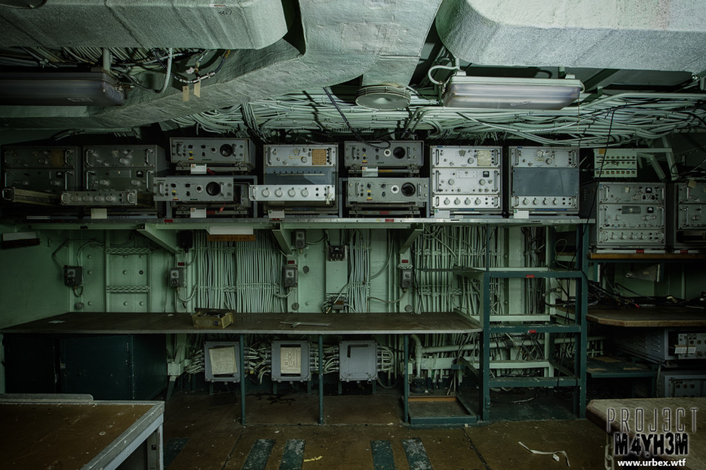 The Atlantic Ghost Fleet Communications Room