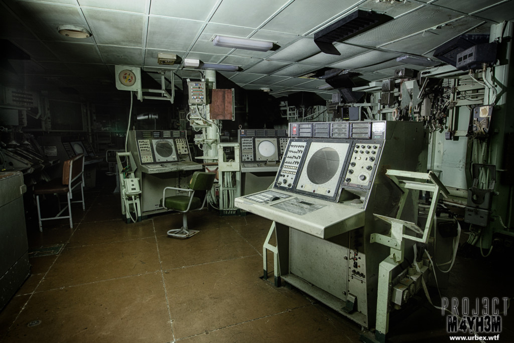 The Atlantic Ghost Fleet Radar and Weapons Launch Room