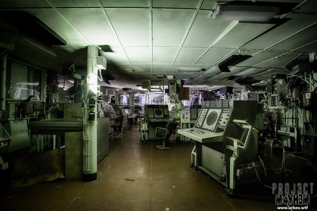 The Atlantic Ghost Fleet Radar and Weapons Launch Room
