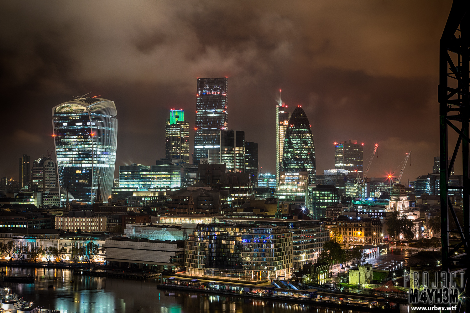 Urbex: London Rooftops, Tower Bridge, London - November 2014 ...