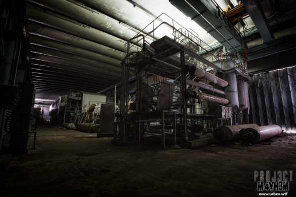 Robert Fletchers & Sons Ltd Paper Mill – Paper rolling machine Robert Fletchers & Sons Ltd Paper Mill - Paper rolling machine