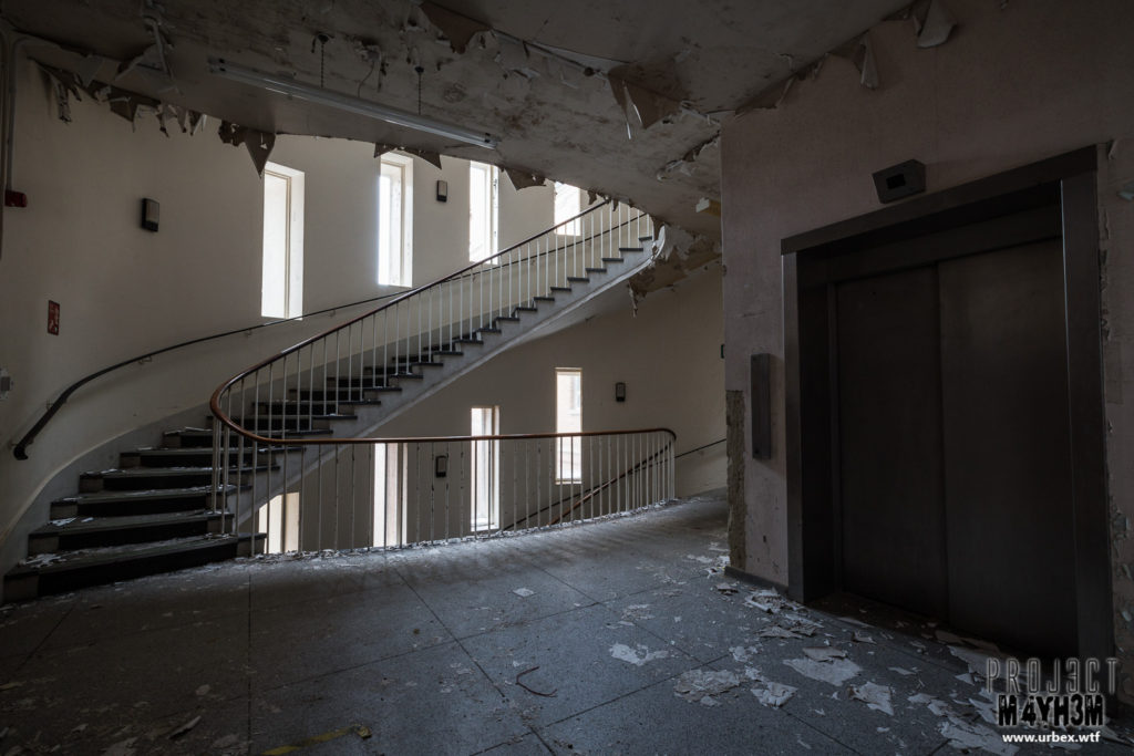 The Royal Hospital Haslar Spiral Staircase